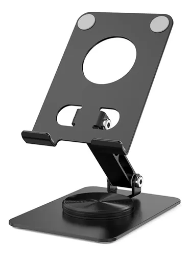 Suporte de Mesa para Celular Alumínio Giratório 360°