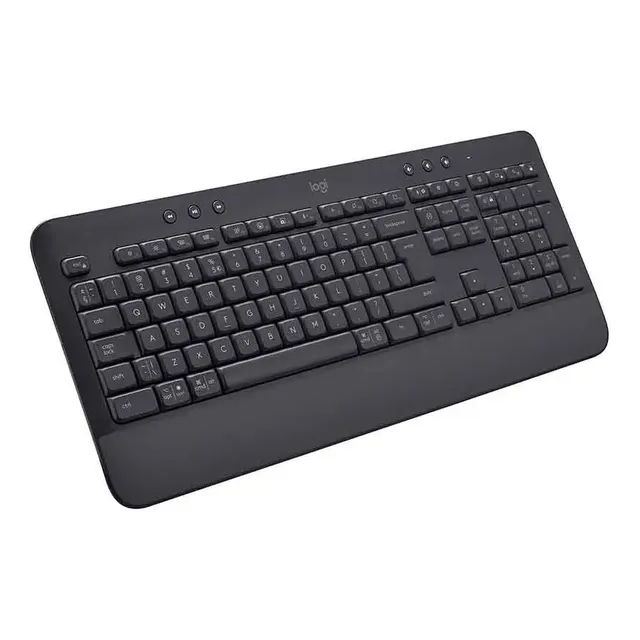 Teclado Sem Fio Signature K650 Grafite Logitech Cinza-Escuro