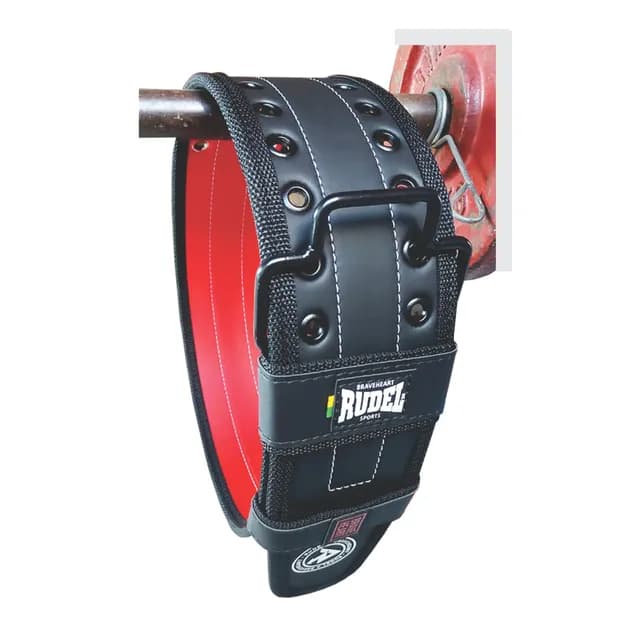 Cinturão De Musculação Rudel Rdl2-151 Pride Red